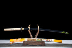 Iron Sukashi Kyomen-Shiage 1065 Steel Katana - 炽烈