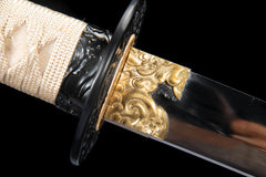 Iron Sukashi Kyomen-Shiage 1065 Steel Katana - 炽烈