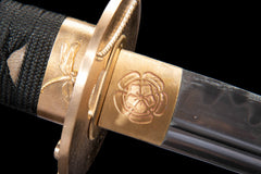 Dragonfly T10 Clay Tempered Hamon Katana - 裂敌