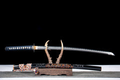 Relief Saya T10 Damascus Steel Katana - 鬼蜮
