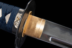 Relief Saya T10 Damascus Steel Katana - 鬼蜮
