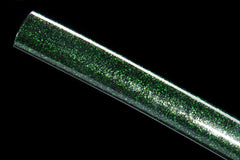 Green Saya Fence Hamon T10 Clay Tempered Katana - 沉渊