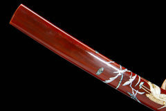 Crane Dogleg Hamon T10 Clay Tempered Katana - 枕流