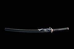 Red Damascus T10 Steel Katana product photo 3