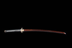 Red Damascus T10 Steel Katana product photo 5