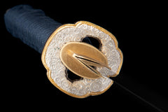 Gilded Floral T10 Clay Tempered Katana product photo 12