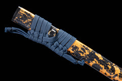 Gilded Plum Dragon T10 Damascus Katana product photo 10