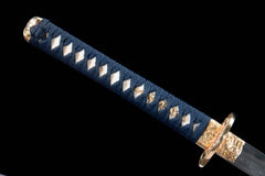 Gilded Plum Dragon T10 Damascus Katana product photo 12