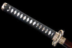Red Damascus T10 Steel Katana product photo 12