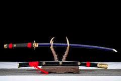 One Piece Black Enma Katana 1065 Steel product photo 6