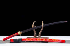 Blue Damascus T10 Steel Katana product photo 7