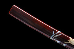 Blue Plum Blossom U-no-Kubi Katana 1065 Steel product photo 10
