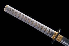Blue Plum Blossom U-no-Kubi Katana 1065 Steel product photo 11