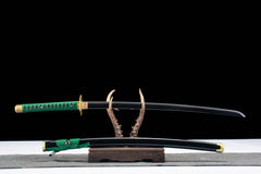 Bleach Kyoka Suigetsu Katana 1065 Steel product photo 5
