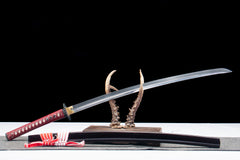 Wind Fire Wheel U-no-Kubi Katana 1065 Steel product photo 6