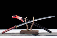 Wind Fire Wheel U-no-Kubi Katana 1065 Steel product photo 7