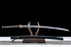 Golden Bamboo Katana 1045 Carbon Steel product photo 6