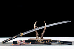 Plum Blossom U-no-Kubi Katana 1065 Steel product photo 7