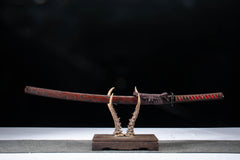 Gilded T10 Katana with High-Relief Saya product photo 1