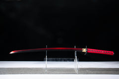 Black Red Karakusa 1065 Katana product photo 3