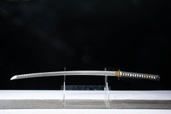 Polished 1065 Damascus Bo-Hi Katana product photo 3