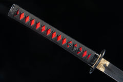 Crimson Karakusa 1065 Damascus Katana product photo 10