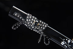 Polished 1065 Damascus Bo-Hi Katana product photo 11