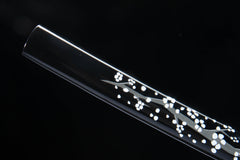 Polished 1065 Damascus Bo-Hi Katana product photo 12