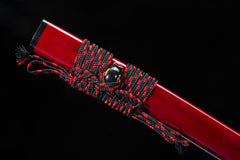 Black Red Karakusa 1065 Katana product photo 7