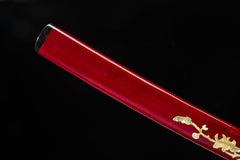 Black Red Karakusa 1065 Katana product photo 8