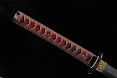 Gilded T10 Katana with High-Relief Saya product photo 11