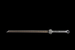 Shadow Silver Tang Dao 1065 Carbon Steel - LRT006