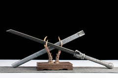 Silver Dragon Tang Dao 1065 Carbon Steel - LRT001