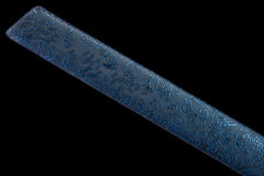 Blue Storm Dragon Tang Dao 1065 Carbon Steel - LRT004