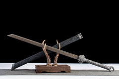 Shadow Silver Tang Dao 1065 Carbon Steel - LRT006