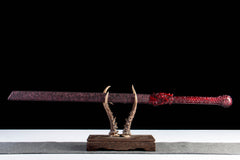 Crimson Scroll Tang Dao 1065 Carbon Steel - LRT010