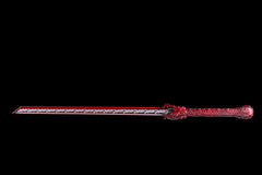 Crimson Scroll Tang Dao 1065 Carbon Steel - LRT010