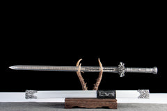 Silver Frost Tang Dao 1065 Carbon Steel - LRT009