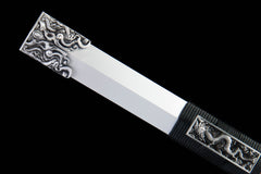 Silver Frost Tang Dao 1065 Carbon Steel - LRT009