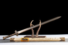 Imperial Gold Tang Dao 1065 Carbon Steel - LRT007