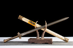 Imperial Gold Tang Dao 1065 Carbon Steel - LRT007