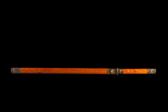 Amber Wood Tang Dao 1065 Carbon Steel - LRT016