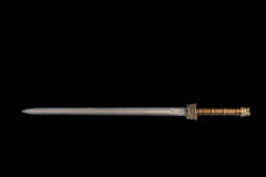 Bronze Script Tang Dao 1065 Carbon Steel - LRT014