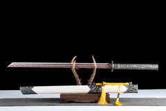 White Crane Tang Dao 1065 Carbon Steel - LRT012