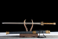 Bronze Script Tang Dao 1065 Carbon Steel - LRT014