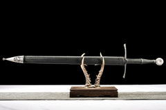 Ornate Guard, Black Woven Scabbard european sword product photo 1
