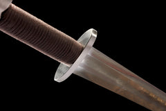 Burgundy Woven Scabbard, Lobed Pommel european sword product photo 9