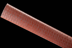 Burgundy Woven Scabbard, Lobed Pommel european sword product photo 11