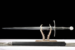 Ornate Guard, Black Woven Scabbard european sword product photo 3