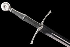 Ornate Guard, Black Woven Scabbard european sword product photo 8